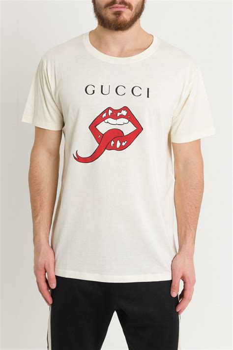 gucci mouth tshirt|Gucci t shirts men's.